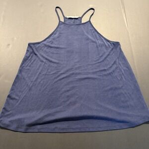 Double Zero Women's Tank Top Blue Size M